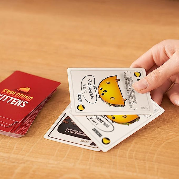 exploding kittens card sleeves "Exploding Kittens: Original Edition" Card Game