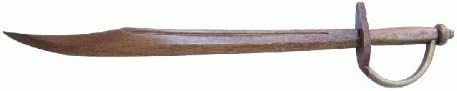 Wooden Cutlass "Pirate" Sword