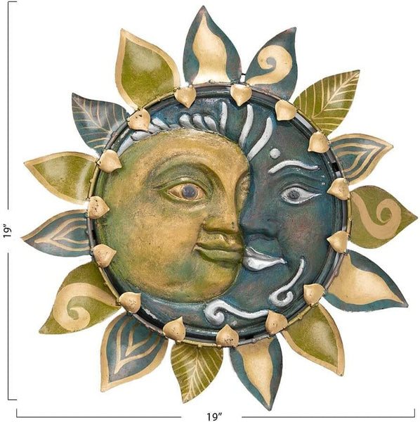 "3D Sun & Moon" Wall Art