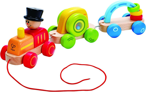 "Triple Play" Wooden Train Set