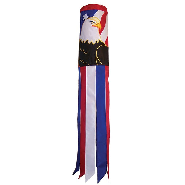 "Patriotic Eagle" 40 Inch Windsock