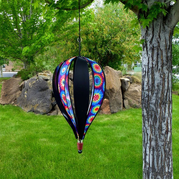 plant city hot air balloon Tie Dye" Jumbo 8 Panel Hot Air Balloon Wind Spinner – Old City Kites