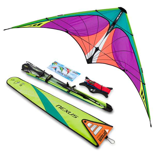 Prism "Nexus" Dual Line Stunt Kite with Line & Wrist Straps
