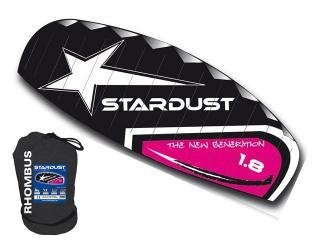 Rhombus "Stardust 1.8" Power Kite with Line & Wrist Straps