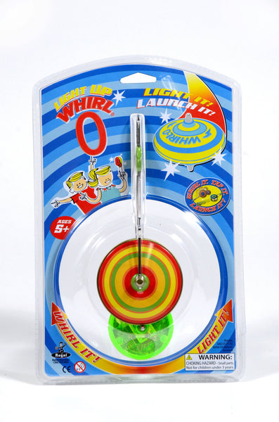 Jumbo "Light-Up WhirlO®" Spinning Tin Toy