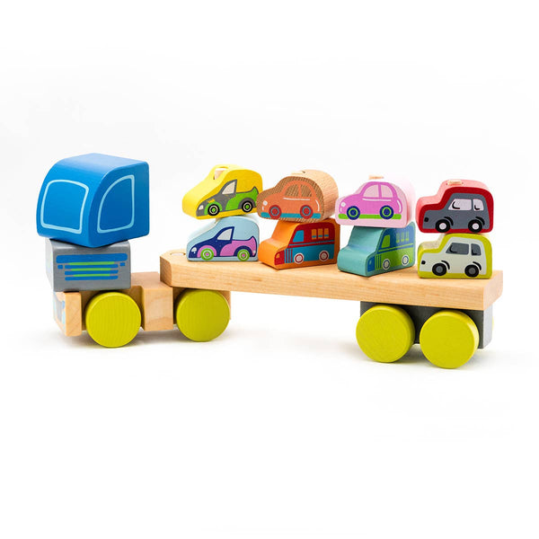 Wooden "Truck & Cars" Play Set