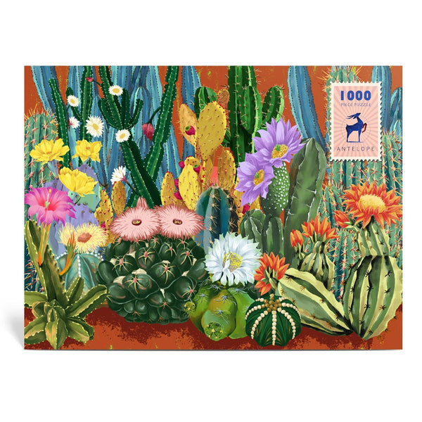 "Whisper of Cactus by Lynn Weilin" 1000 Piece Jigsaw Puzzle