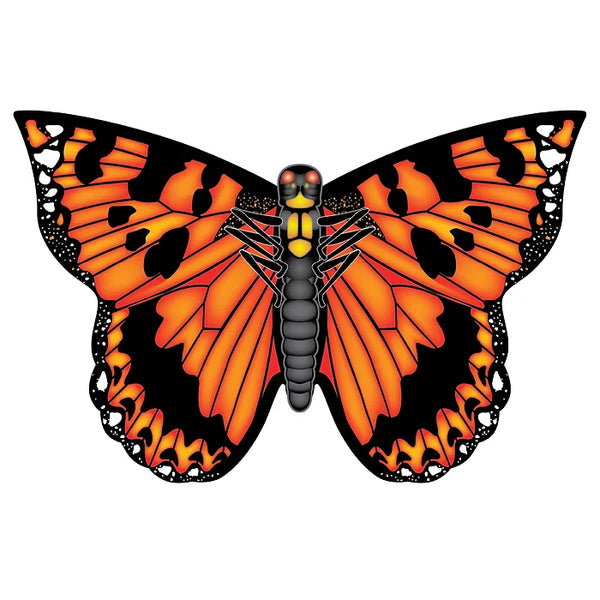 28 Inch "Sprite / Orange Butterfly" Kite with Line Included