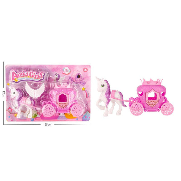 "Unicorn & Carriage" Play Set