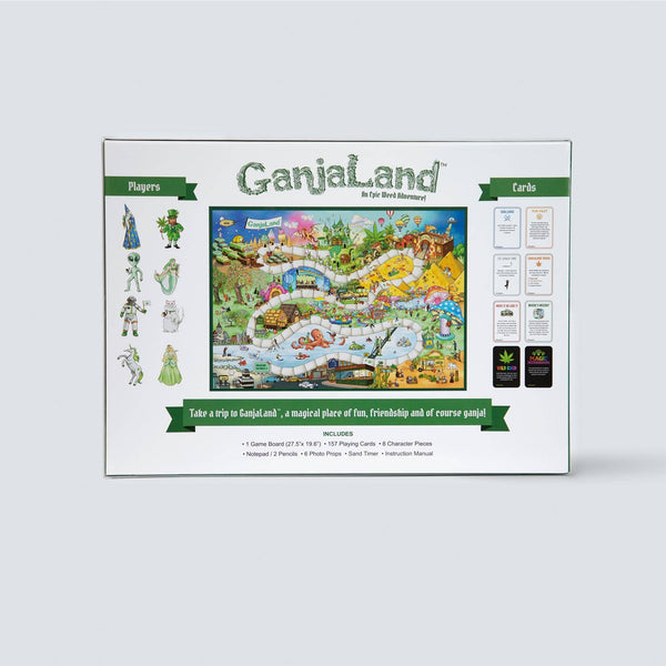 "Ganjaland" - Epic Weed Adventure Board Game for Adults
