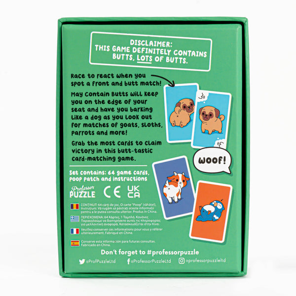 "May Contain Butts" Card Game