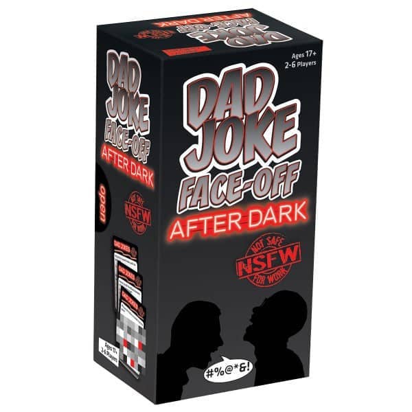 "Dad Joke Face-Off After Dark" Party Card Game
