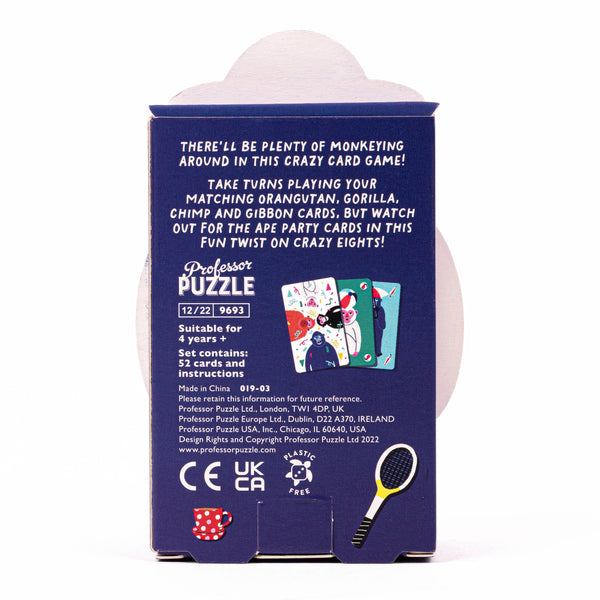 "Crazy Apes" Card Game
