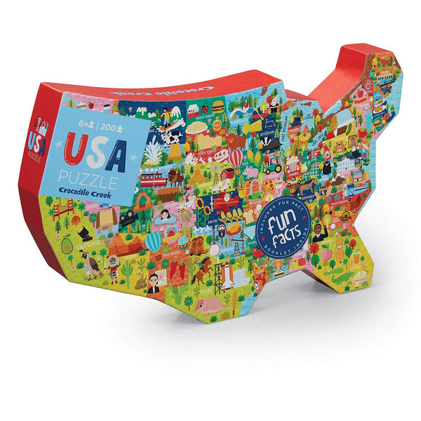 "USA Map" 200 Piece Puzzle