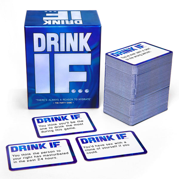 "DRINK IF" Hilarious Drinking Party Game