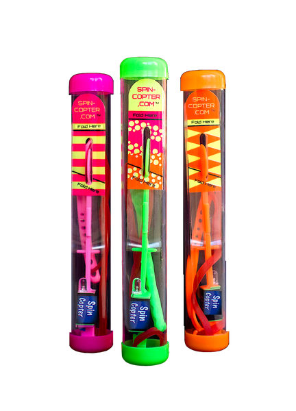 "LED Spin Copter" Flying Toy