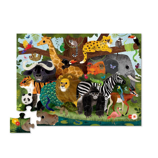 "Jungle Friends" 36 Piece Floor Puzzle