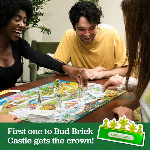 "Ganjaland" - Epic Weed Adventure Board Game for Adults
