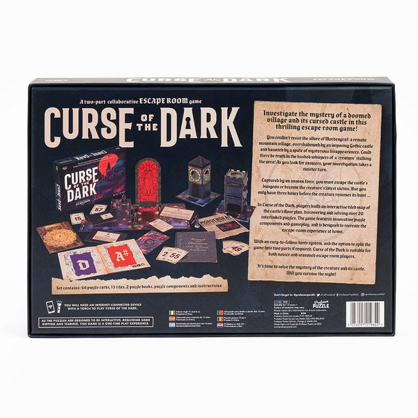 "Curse of the Dark" Escape Room Game