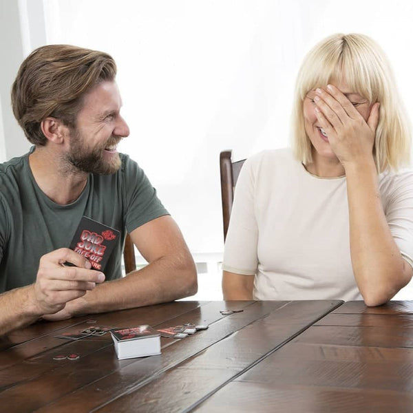 "Dad Joke Face-Off After Dark" Party Card Game