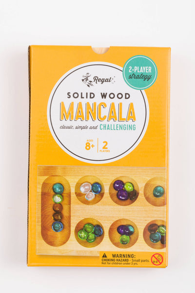 "Mancala" Foldable Wooden Board Game