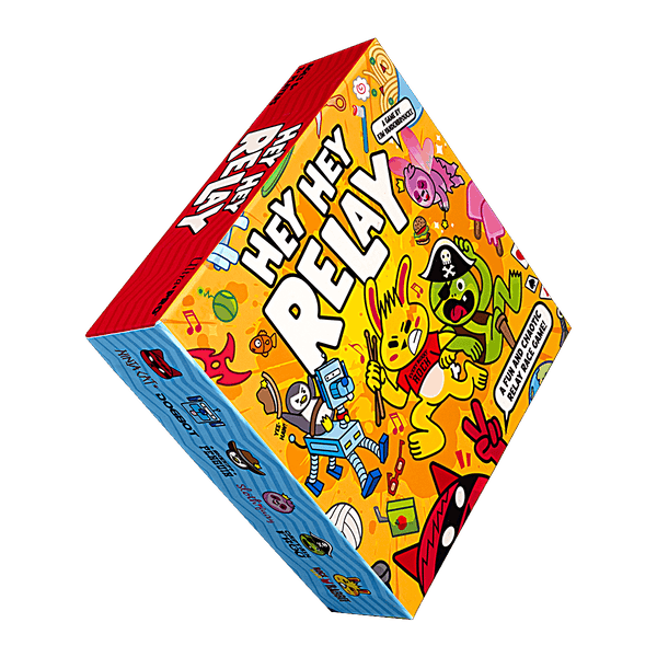 "Hey Hey Relay" Board Game