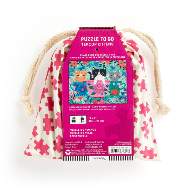 "Teacup Kittens" Puzzle to Go