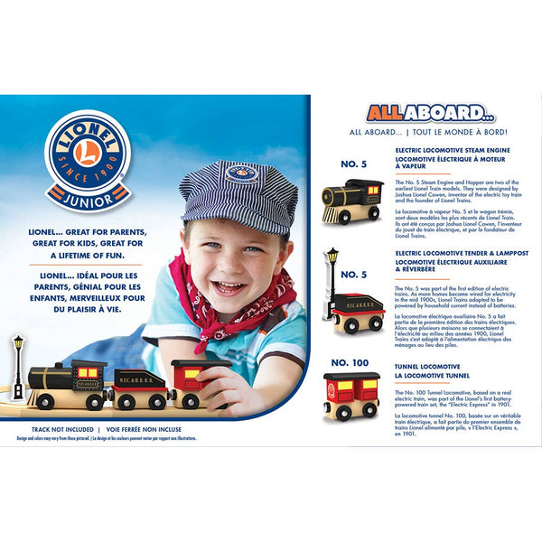 "Lionel - Original Steam Engine" Toy Train Set