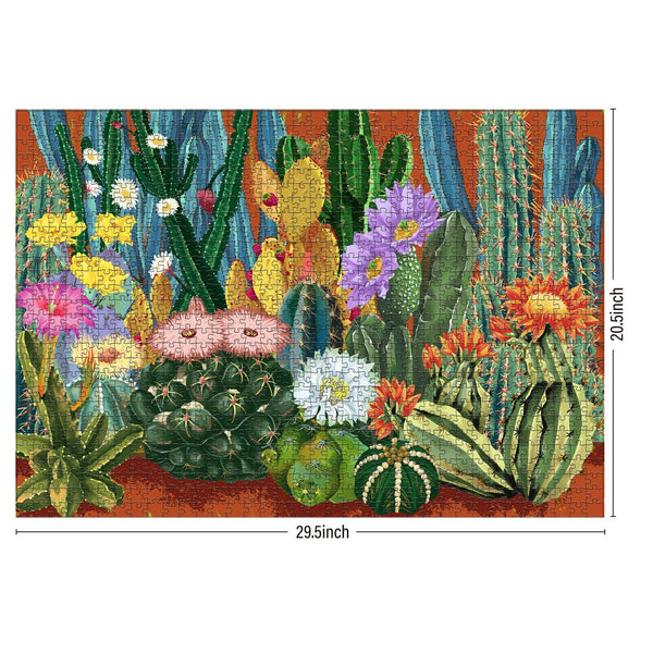 "Whisper of Cactus by Lynn Weilin" 1000 Piece Jigsaw Puzzle