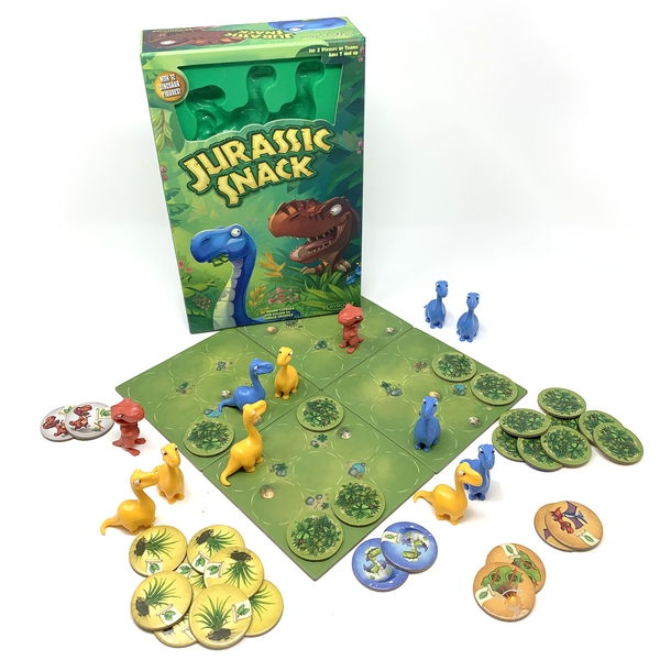 "Jurassic Snack" Board Game