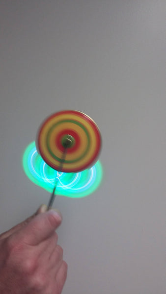 Jumbo "Light-Up WhirlO®" Spinning Tin Toy