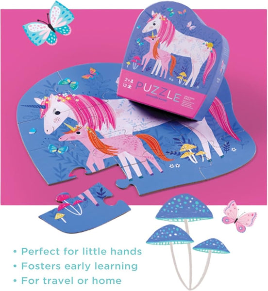 "Unicorn Magic" 12 Piece Mini Floor Puzzle