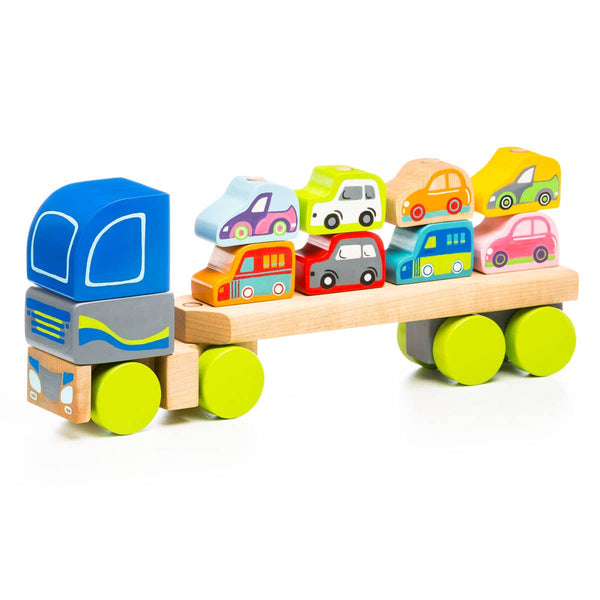 Wooden "Truck & Cars" Play Set