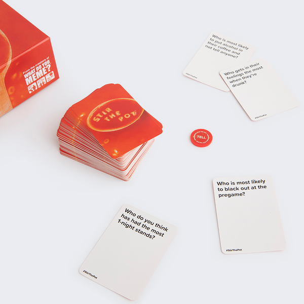 "Stir The Pot - The Roast Your Friends" Card Game