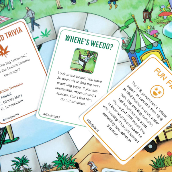 "Ganjaland" - Epic Weed Adventure Board Game for Adults