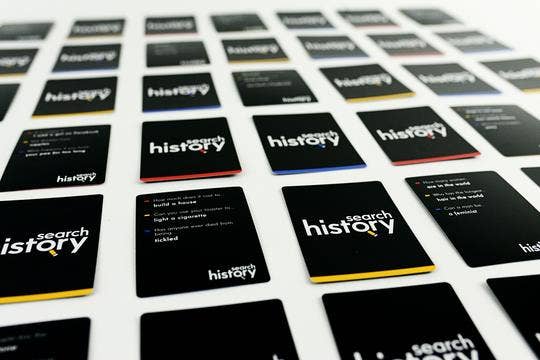 "Search History" Adult Party Game