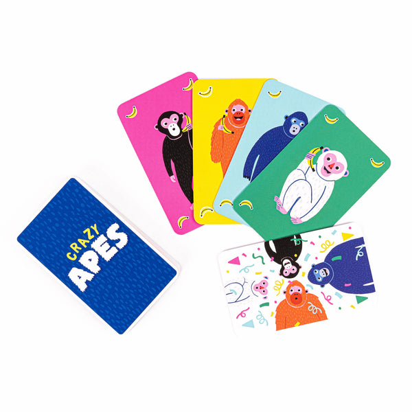 "Crazy Apes" Card Game