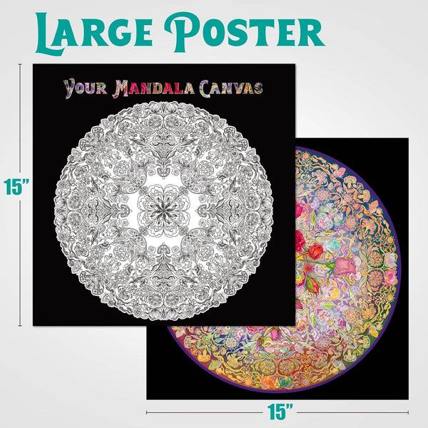 "Mandalic Rose" 1000 Piece Jigsaw Puzzle