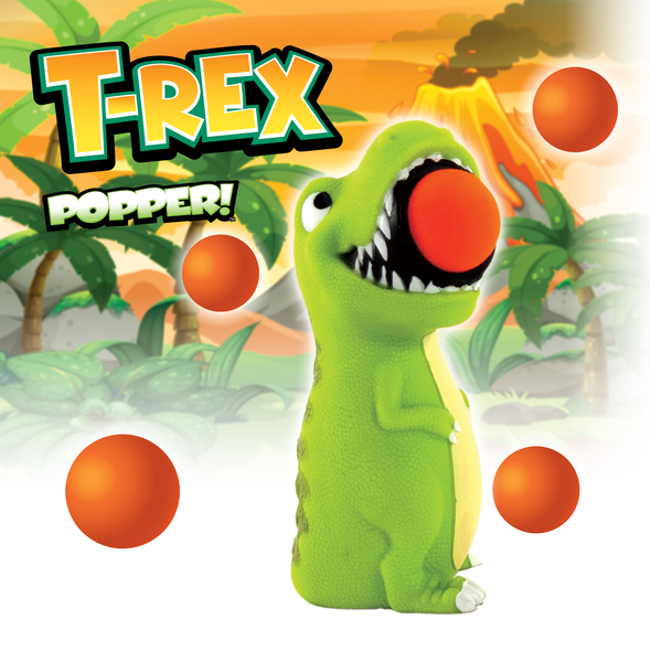 "T-Rex" Ball Popper