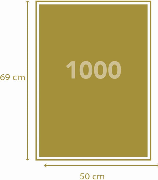 "Anne Stokes - Blue Moon" 1000 Piece Puzzle