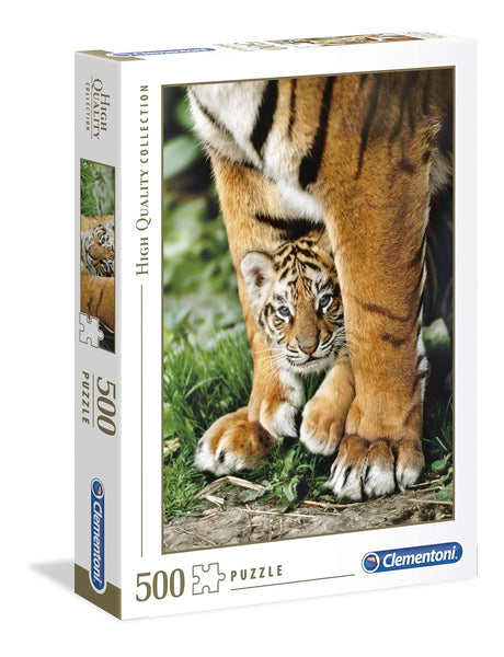 "Bengal Tiger Cub" 500 Piece Puzzle