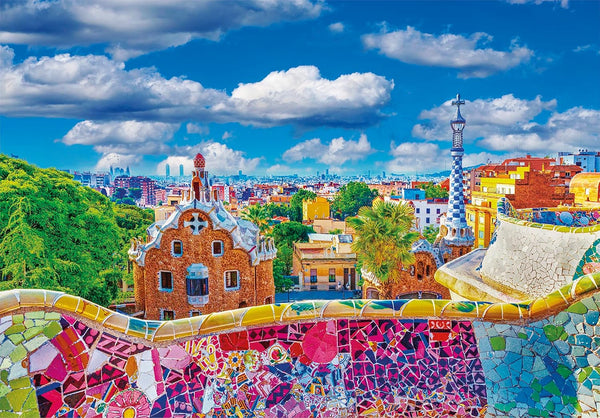 "Park  Güell - Barcelona" 1000 Piece Puzzle