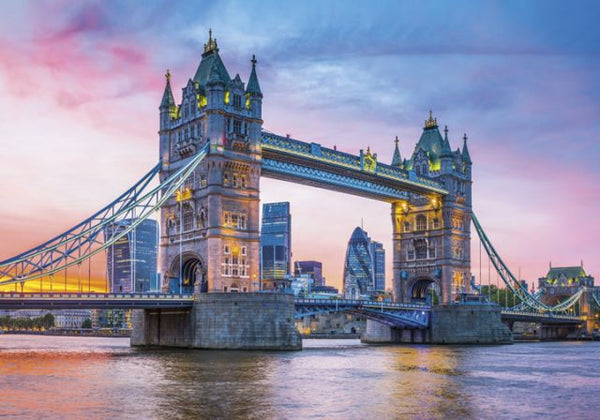 "Tower Bridge Sunset" 1500 Piece Puzzle