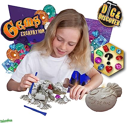 Dig & Discover Kit "Gems Excavation"