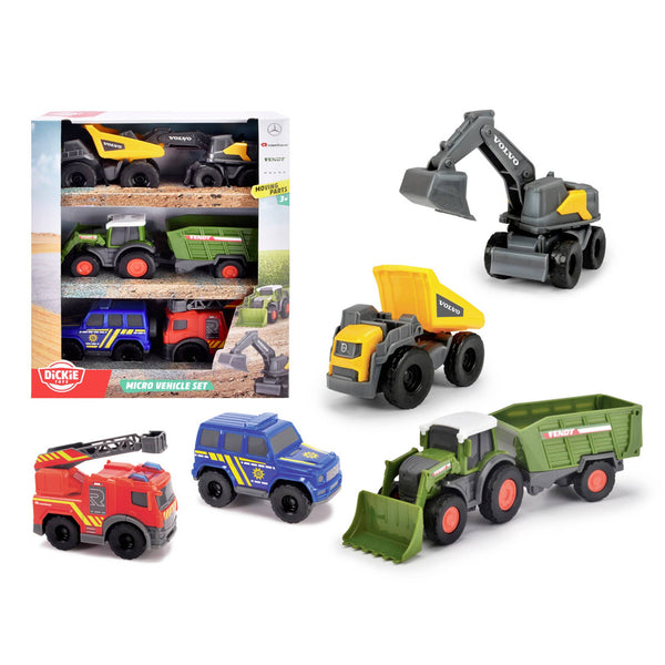 Simba Dickie "Micro Truck City Team" Vehicles