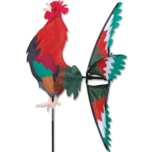 26 in. "Morning Rooster" Garden Spinner