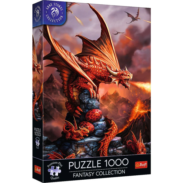 "Anne Stokes - Fire Dragon" 1000 Piece Puzzle