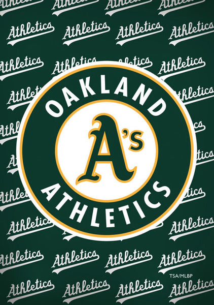 "Oakland A's" EverGreetings Garden Flag & Greeting Card
