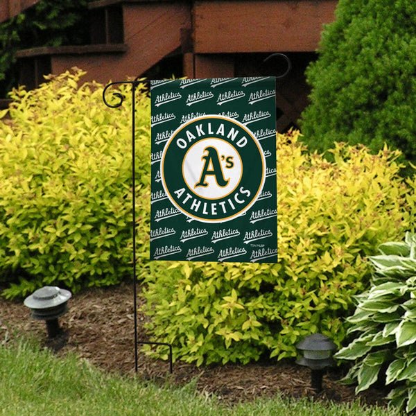 "Oakland A's" EverGreetings Garden Flag & Greeting Card