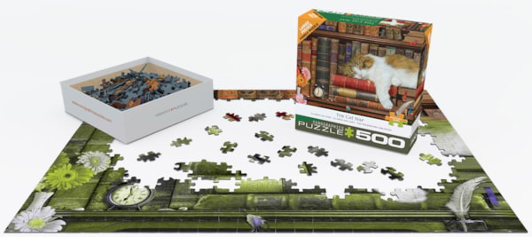 "The Cat Nap" 500 XL Piece Puzzle